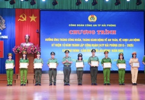 Công đoàn CATP Hải Phòng: 10 năm thực hiện sứ mệnh lịch sử - điểm tựa của người lao động