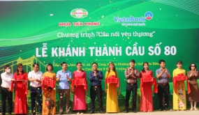 Công ty CP Nhựa Thiếu niên Tiền Phong: Khánh thành “Cầu nối yêu thương” số 80 tại xã Ẳng Cang (Mường Ảng, Điện Biên)