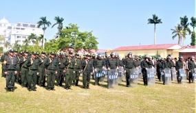 Bế giảng lớp huấn luyện Trung đoàn CSCĐ dự bị chiến đấu lớp I năm 2023