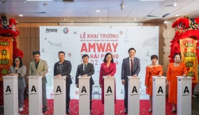 Công ty TNHH Amway Việt Nam khai trương Siêu thị và Trung tâm Trải nghiệm Amway tại Hải Phòng