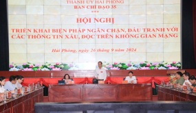 Hải Phòng diễn tập đấu tranh, ngăn chặn, xử lý thông tin xấu, độc trên Internet và mạng xã hội năm 2024