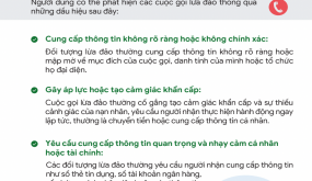 Nâng cao kỹ năng phát hiện các thủ đoạn lừa đảo trực tuyến