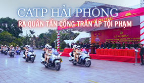 CATP Hải Phòng ra quân tấn công, trấn áp tội phạm, giữ bình yên cho Nhân dân vui xuân, đón Tết