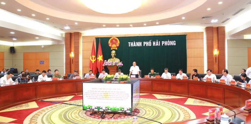 Phó thủ tướng Trần Lưu Quang làm việc với lãnh đạo thành phố Hải Phòng; tỉnh Quảng Ninh; Hải Dương về thúc đẩy phát triển sản xuất kinh doanh, giải ngân vốn đầu tư công 