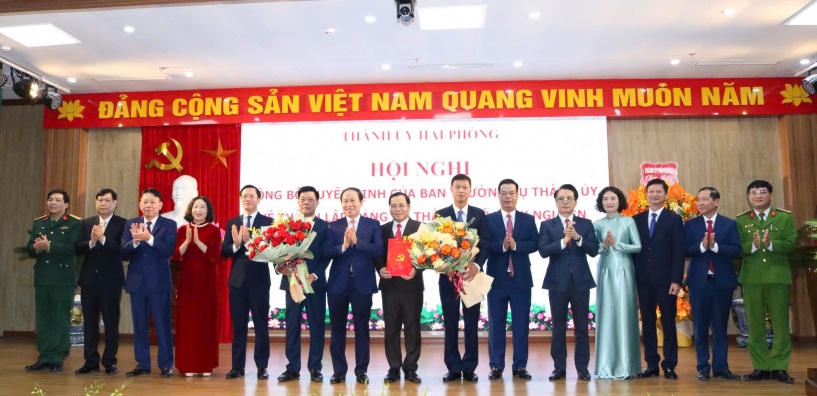 Hội nghị công bố Quyết định thành lập Đảng bộ thành phố Thủy Nguyên