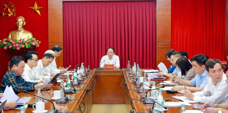 BCĐ phòng, chống tham nhũng, lãng phí, tiêu cực thành phố: Đưa 4 dự án công trình chậm triển khai, chậm tiến độ, kéo dài có dấu hiệu gây thất thoát lãng phí vào diện theo dõi, chỉ đạo xử lý