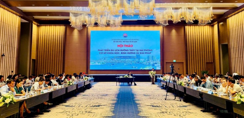 Hội thảo “Phát triển du lịch đường thủy tại Hải Phòng: Cơ sở khoa học, định hướng và giải pháp”