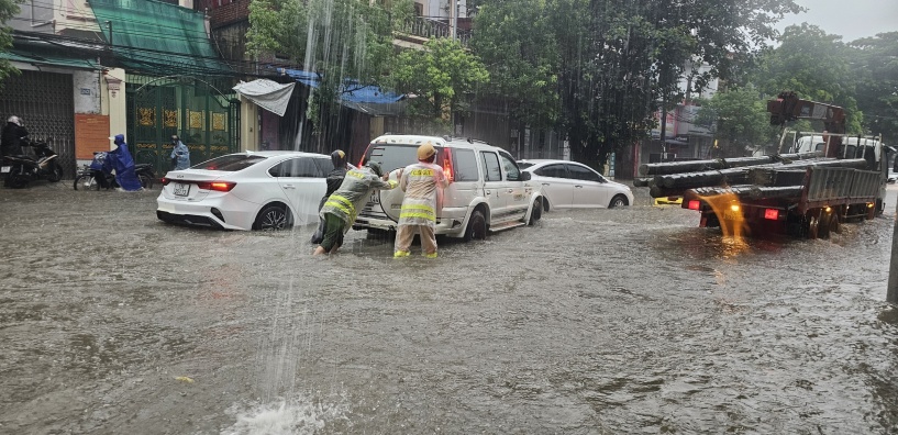 Chủ động ứng phó với mưa lớn ở khu vực Bắc Bộ