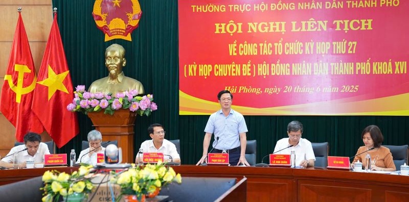 Kỳ họp thứ 27 (chuyên đề), HĐND thành phố khoá 16 diễn ra sáng 26-6: Xem xét, quyết định 3 nội dung
