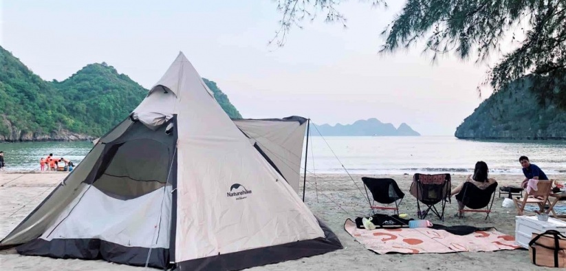 Cắm trại - xu hướng mới thu hút khách du lịch