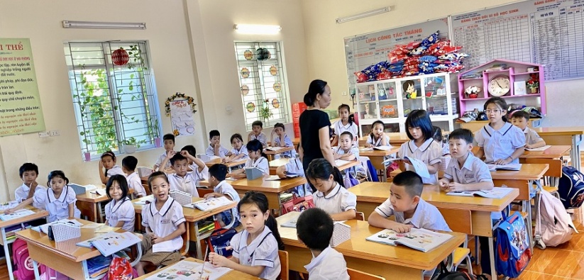 Trường Tiểu học & THCS Thanh Sơn: Chủ động các biện pháp phòng chống bệnh đau mắt đỏ