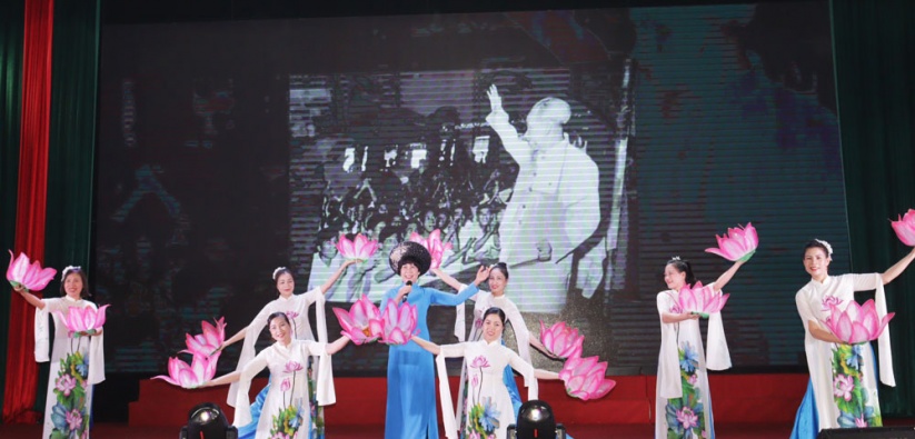 Sôi nổi Hội diễn Ca - Múa - Nhạc quận Lê Chân chào mừng Kỷ niệm các ngày lễ lớn và hưởng ứng Lễ hội Hoa Phượng Đỏ - Hải Phòng năm 2024