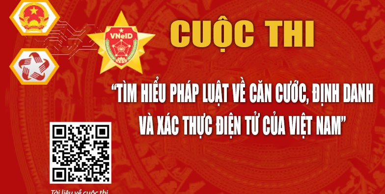 Câu hỏi cuộc thi viết “Tìm hiểu pháp luật về căn cước, định danh và xác thực điện tử của Việt Nam” trên địa bàn thành phố Hải Phòng
