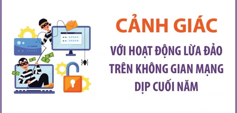 Cảnh giác với hoạt động lừa đảo trên không gian mạng dịp cuối năm