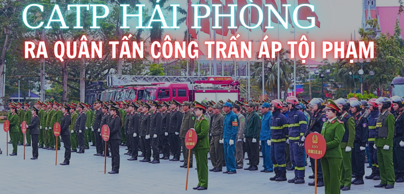 Tạo khí thế tấn công trấn áp tội phạm ngay từ những ngày đầu ra quân đợt cao điểm