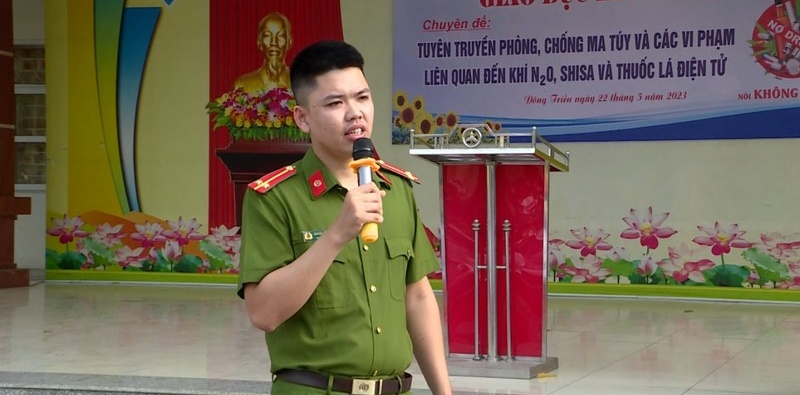 Thượng úy Nguyễn Đăng Khải anh dũng hi sinh trong khi truy bắt đối tượng vận chuyển trái phép chất ma túy