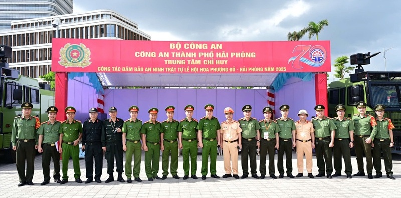 Các lực lượng CATP bảo đảm tuyệt đối an ninh, an toàn Lễ kỷ niệm 70 năm giải phóng Hải Phòng – thành phố Anh hùng và Lễ hội Hoa phượng đỏ - Hải Phòng năm 2025