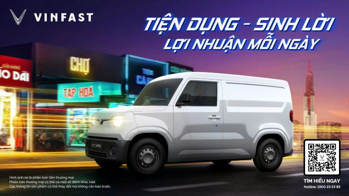 Chở khỏe – Tốn ít – Luồn lách đỉnh: EC Van sẽ chiếm sóng phân khúc xe chở hàng đô thị
