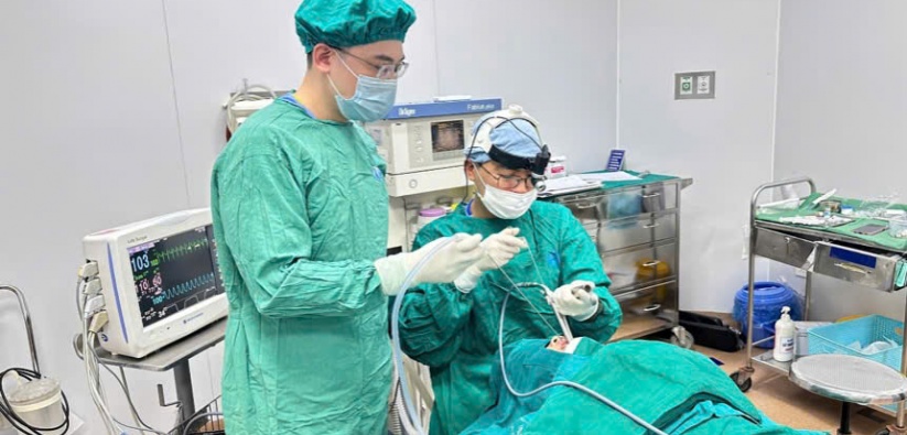 Bệnh viện Trẻ em Hải Phòng: Xử lý thành công trường hợp dị vật hiếm gặp ở trẻ 12 tháng tuổi