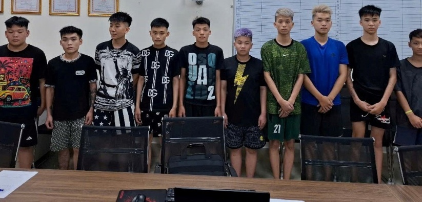 Tiếp tục tạm giữ nhóm đối tượng gây rối trật tự công cộng vào rạng sáng 15/6/2025