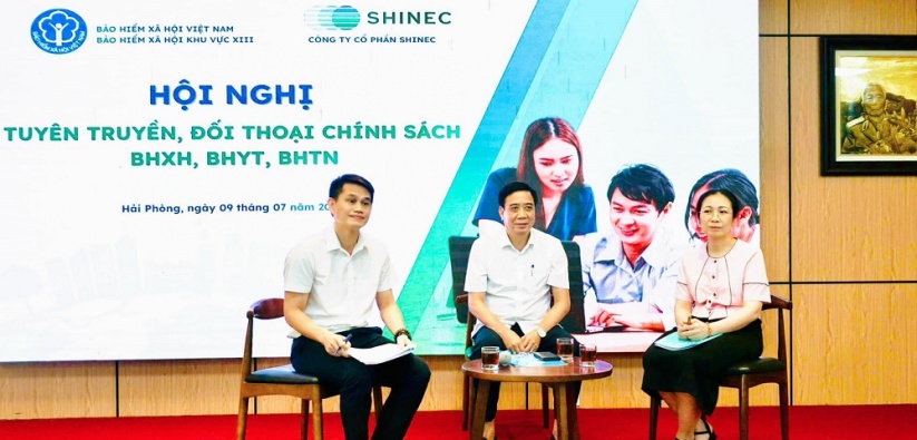 BHXH khu vực XIII:  Đối thoại, giải đáp chính sách BHXH, BHYT tại KCN Nam Cầu Kiền
